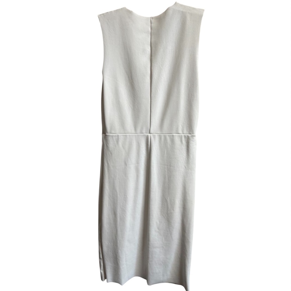 🆕 Commando Faux Leather Sleeveless Signature Dress White Medium - Picture 3 of 13